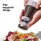 Oxo Mess Free Pepper Grinder Gray