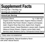 Republic of Tea Daily Beauty Supplement Facts