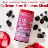 Republic of Tea Cold Brew Hibiscus Aronia Blackberry