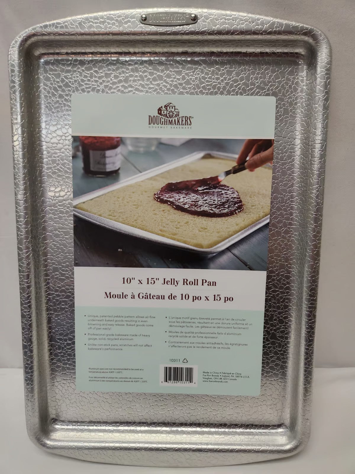 Doughmakers Jelly Roll Pan with packaging
