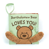 Jelly Cat Bartholmew Bear Loves You Book