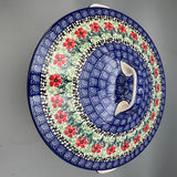 European Design Polish Pottery Covered Casserole