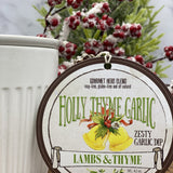Holly Thyme Garlic