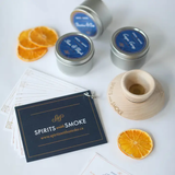 Spirits with Smoke Smoking Saucer Set