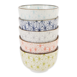 RSVP Bowls Colored Geometrics 3.5in