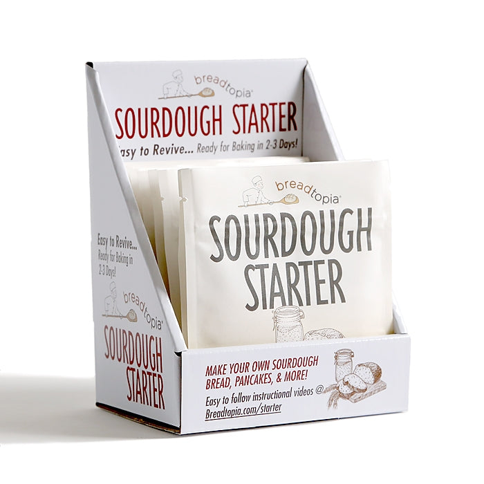 Breadtopia Sourdough Starter in display
