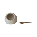 Creative Co-op Stoneware Salt Cellar