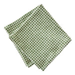 Tag Textured Dish Cloth foliage and white checked