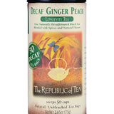 Picture Republic of Tea Decaf Ginger Peach Tea Can