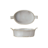 Creative Co-op 7oz Stoneware Mini Baker asst