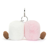 Jelly Cat Amuseable Pair of Marshmallows Bag Charm