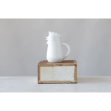Creative Co-op Stoneware Chicken Creamer