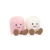 Jelly Cat Amuseable Pink & White Marshmallows