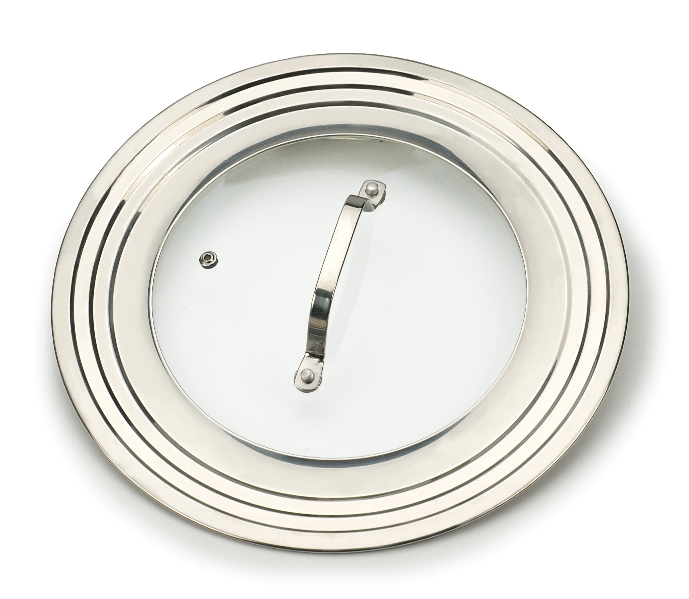 RSVP Universal Lid with Glass 7-12in