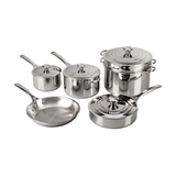 Le Creuset Signature Stainless Steel 10pc Cookware Set