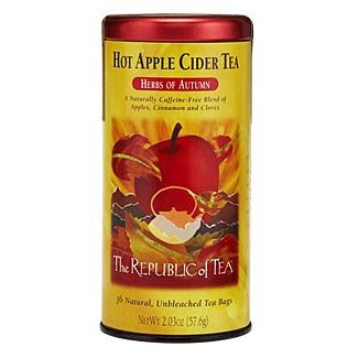 Picture Republic of Tea Hot Apple Cider Tea Can