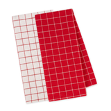 DII Red Cider Flour Sack DT Set of 2