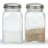 RSVP Retro Salt & Pepper Clear
