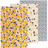 Now Designs Full Bloom Bakers Floursack Towels s/3 asst