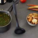 RSVP Silcone Ladle - Black