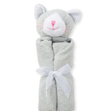 Angel Dear Animal Blankies  Grey Kitty