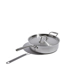 Heritage Steel 4qt Eater Saute Pan with lid