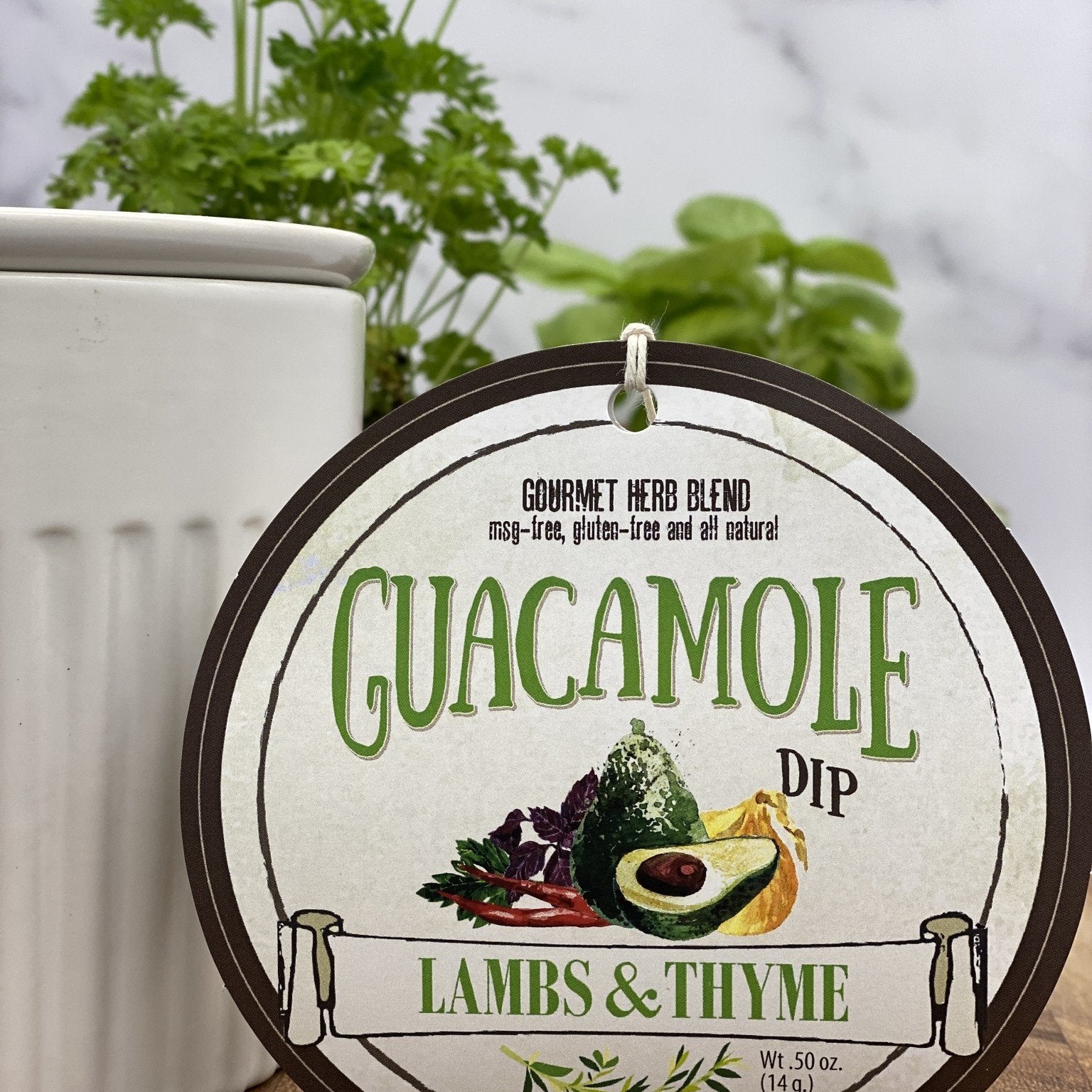 Lambs & Thyme Herb Dips Guacamole