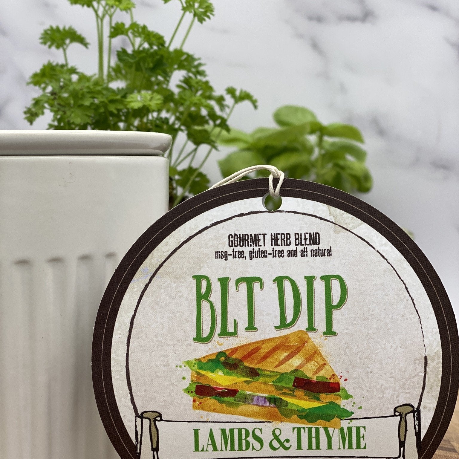 Lambs & Thyme Herb Dips BLT