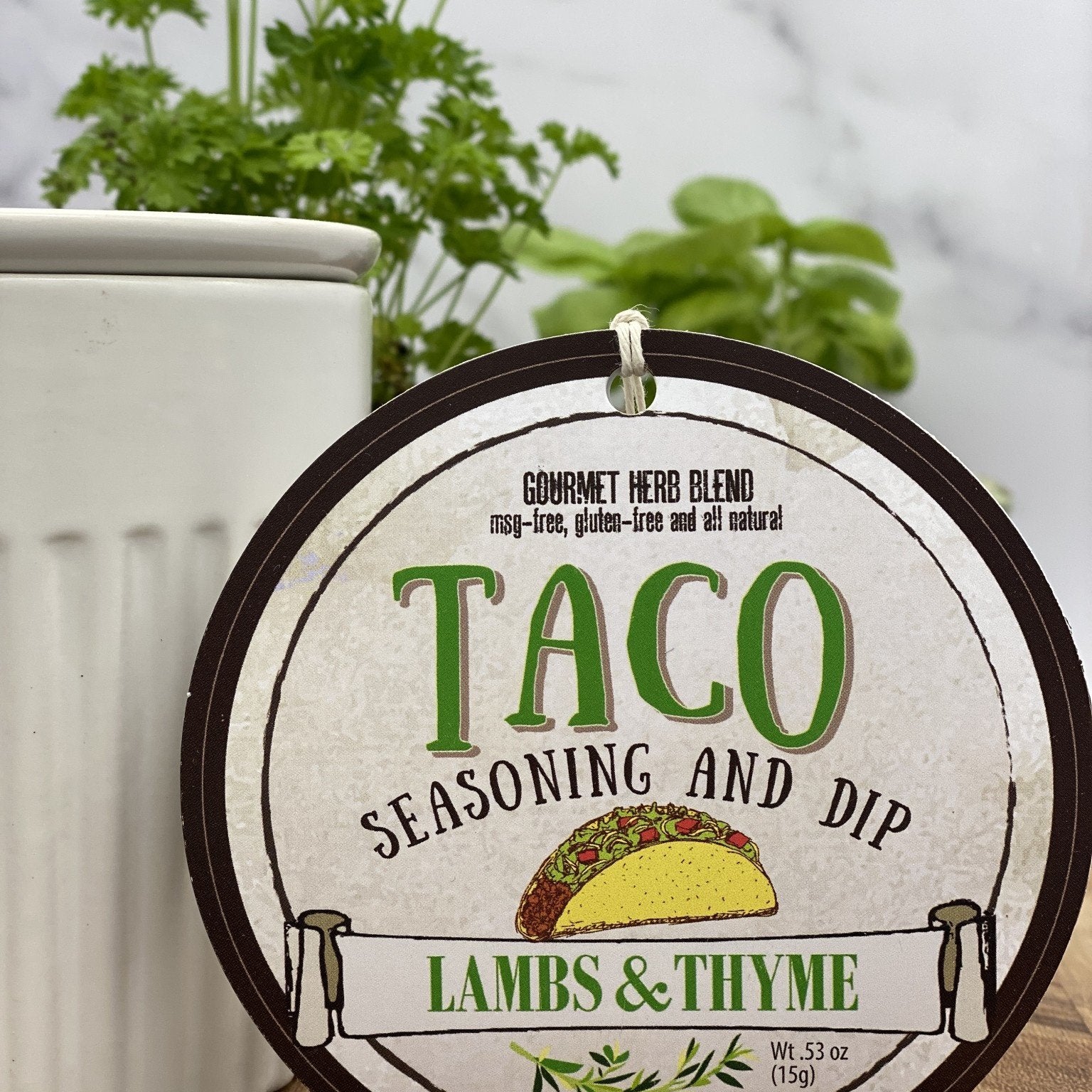 Lambs & Thyme Herb Dip Taco Seasoning