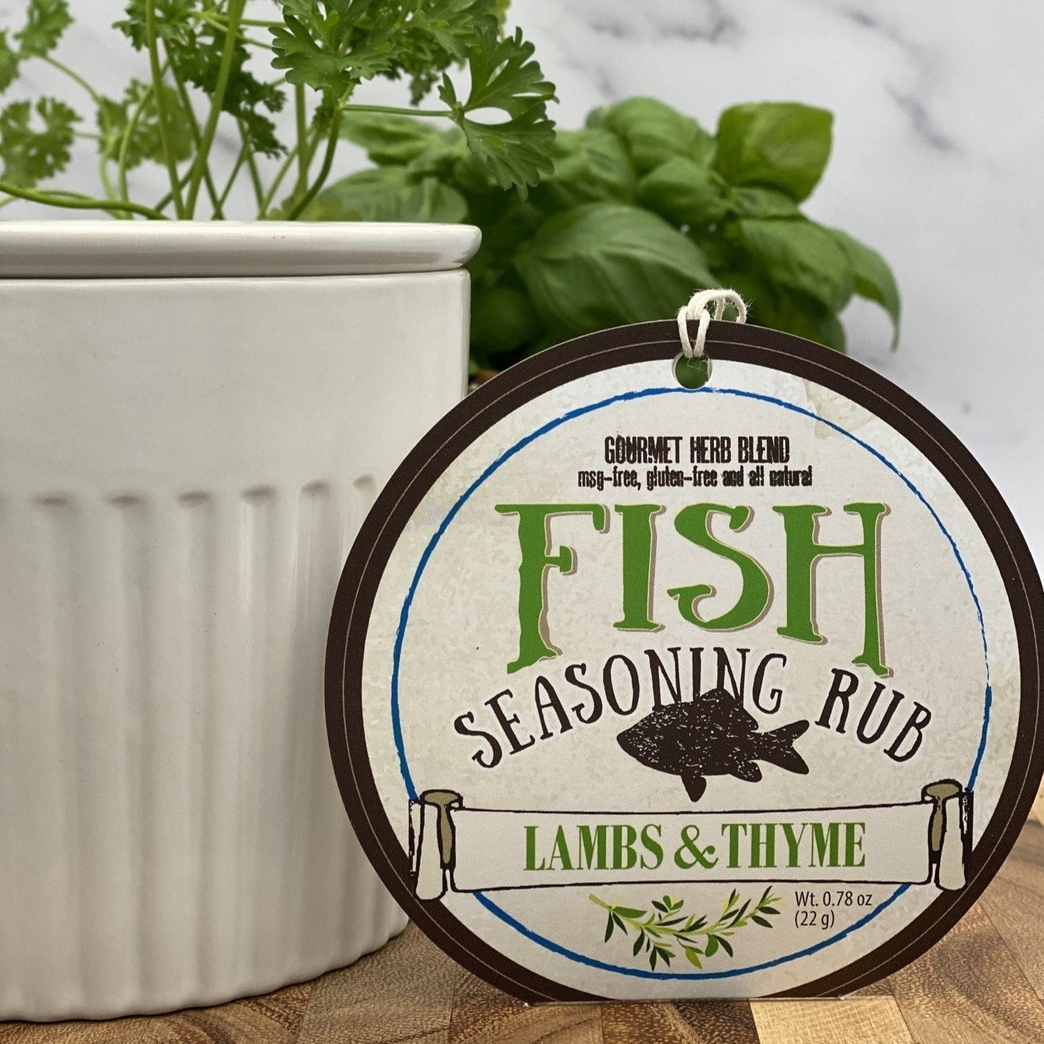 Lambs & Thyme Rub Fish Seasoning