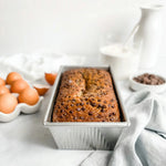 Chocolate Chip Banana Bread in USA 1 Pound Loaf Pan