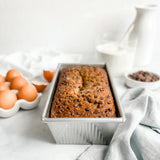 Chocolate Chip Banana Bread in USA 1 Pound Loaf Pan