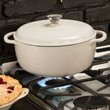 Lodge 6qt Dutch Oven Oyster