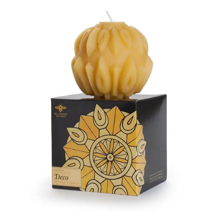 Big Dipper 4" Beeswax Sphere-Deco