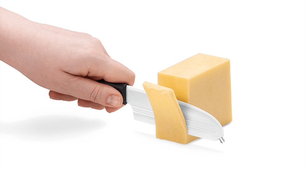 Dreamfarm Cheeseknife Knibble cutting cheese