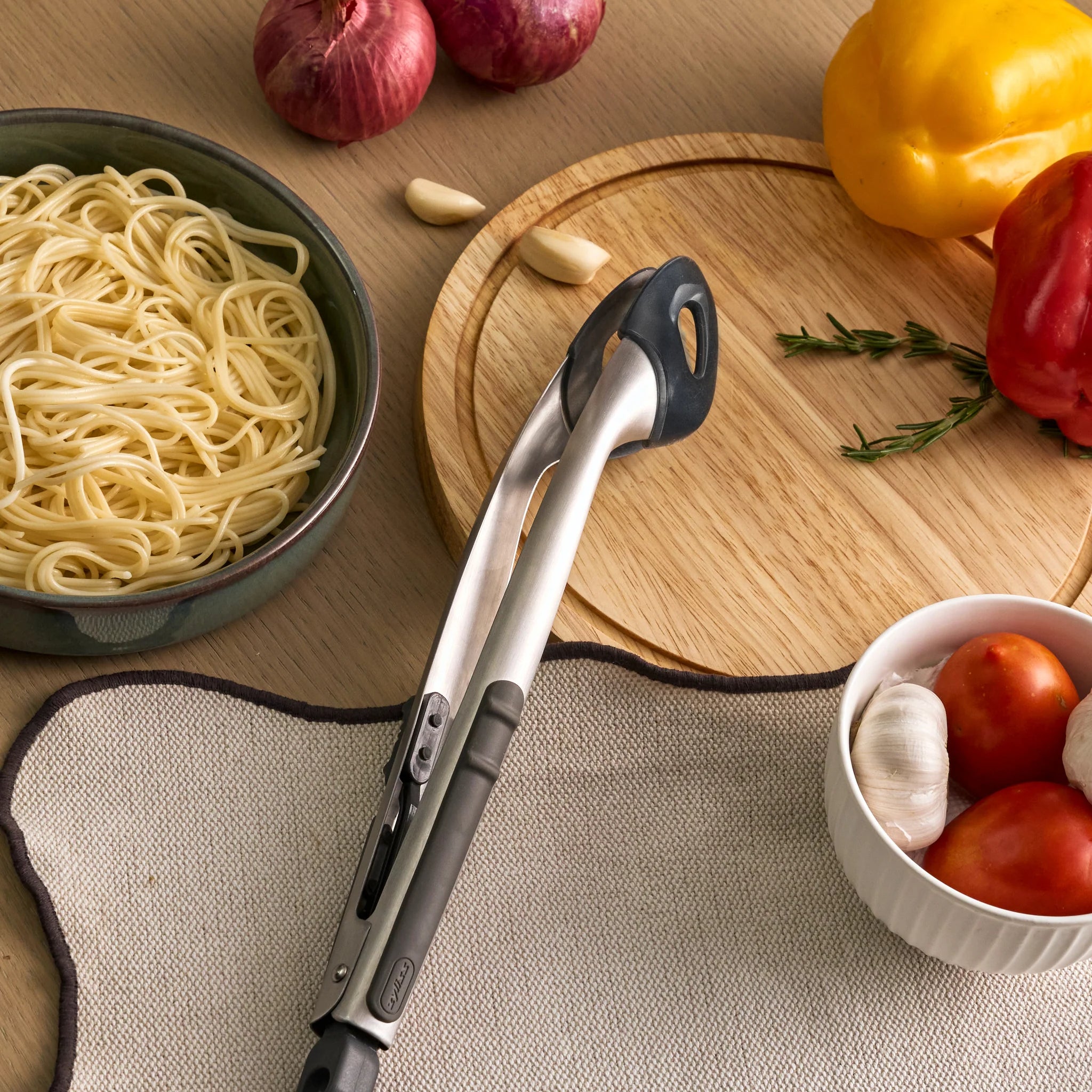 Zyliss Silicone-Tipped Cook & Serve Tongs