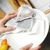 Full Circle Tidy Cotton Dish Cloth 3pk Gray