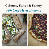 Galettes, Sweet & Savory Sun July 27, 2025 1-3pm