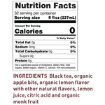 Nutritional Facts for Half and Half Sweet  Tea Republic of Tea