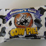 The Original Homer's MiniCow Pie from Baraboo Chocolate Factory in it's package