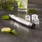 Stainless Steel Muddler lying on counter