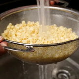 Pasta in Colander