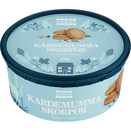 Talla Cardamon Mini Cookies in Tub