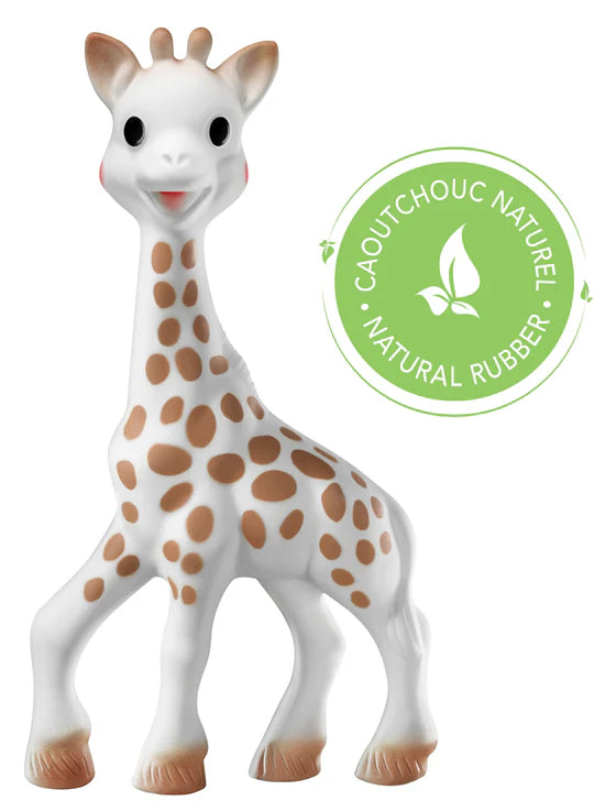 Calisson So Pure Sophie La Girafe with Natural Rubber symbol