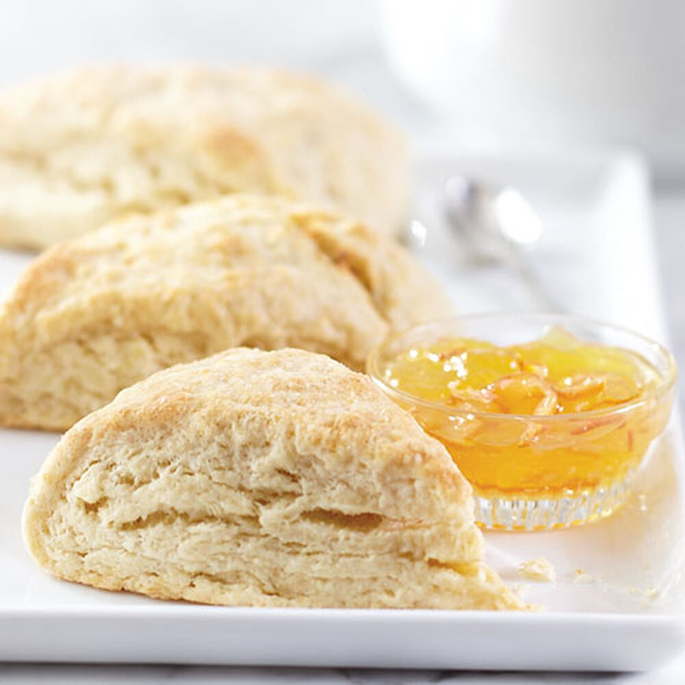 Stonewall Kitchen's Traditional scone with marmalade