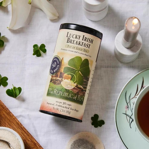 Republic of Tea Lucky Irish Breakfast Tea Bags