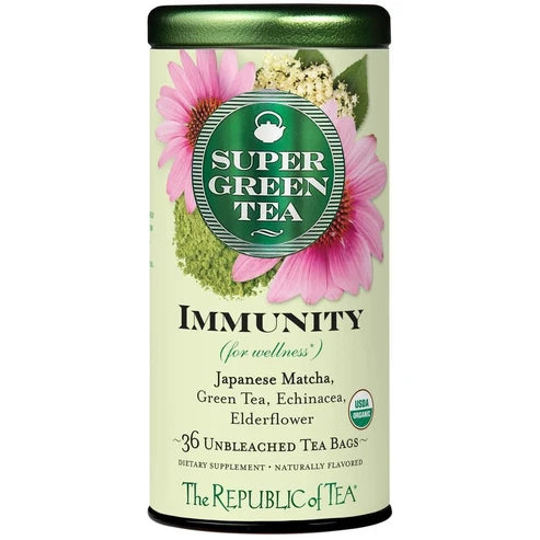 Republic of Tea Immunity SuperGreen Tea Bags