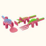 Constructive Eating Dino Spoon Pink