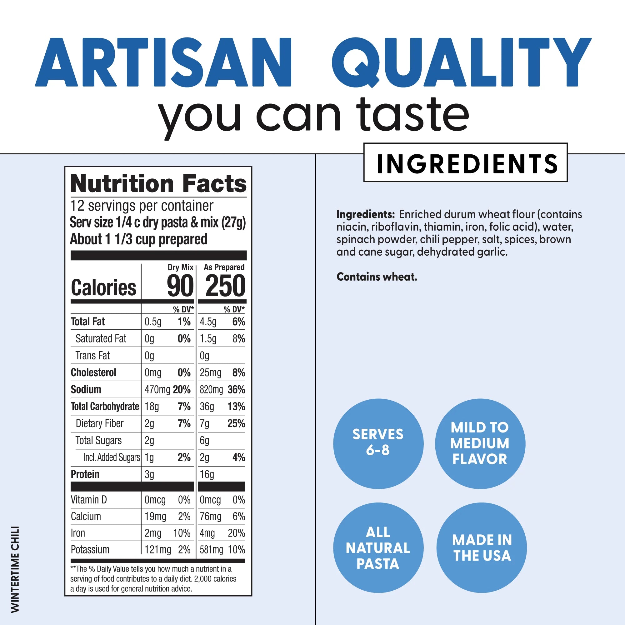 Pastabilities Pasta Wintertime Chili