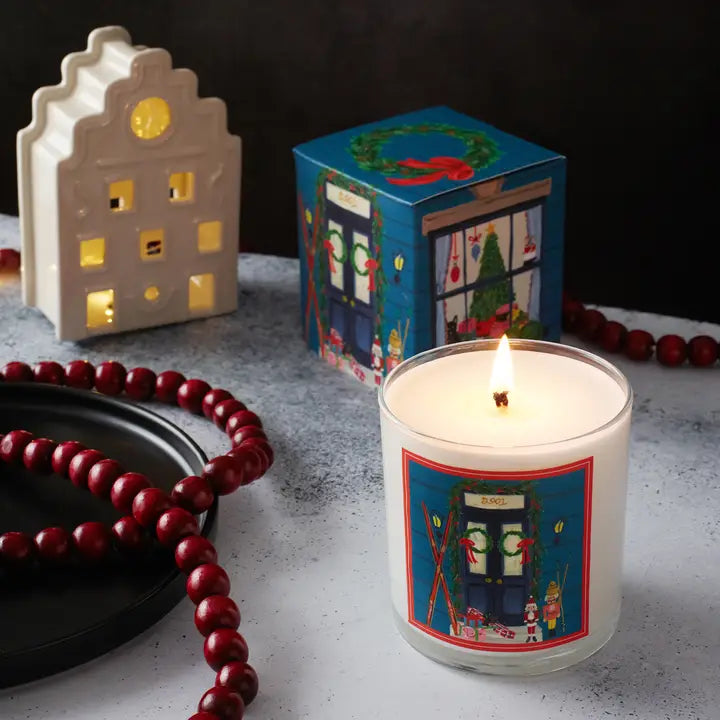 Soap & Paper Factory Home for the Holidays Roland Pine Votive Soy Candle